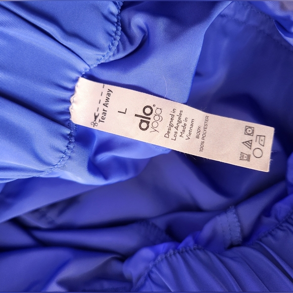 Alo Yoga It Girl Pants in Alo Blue Size Large - Picture 5 of 5